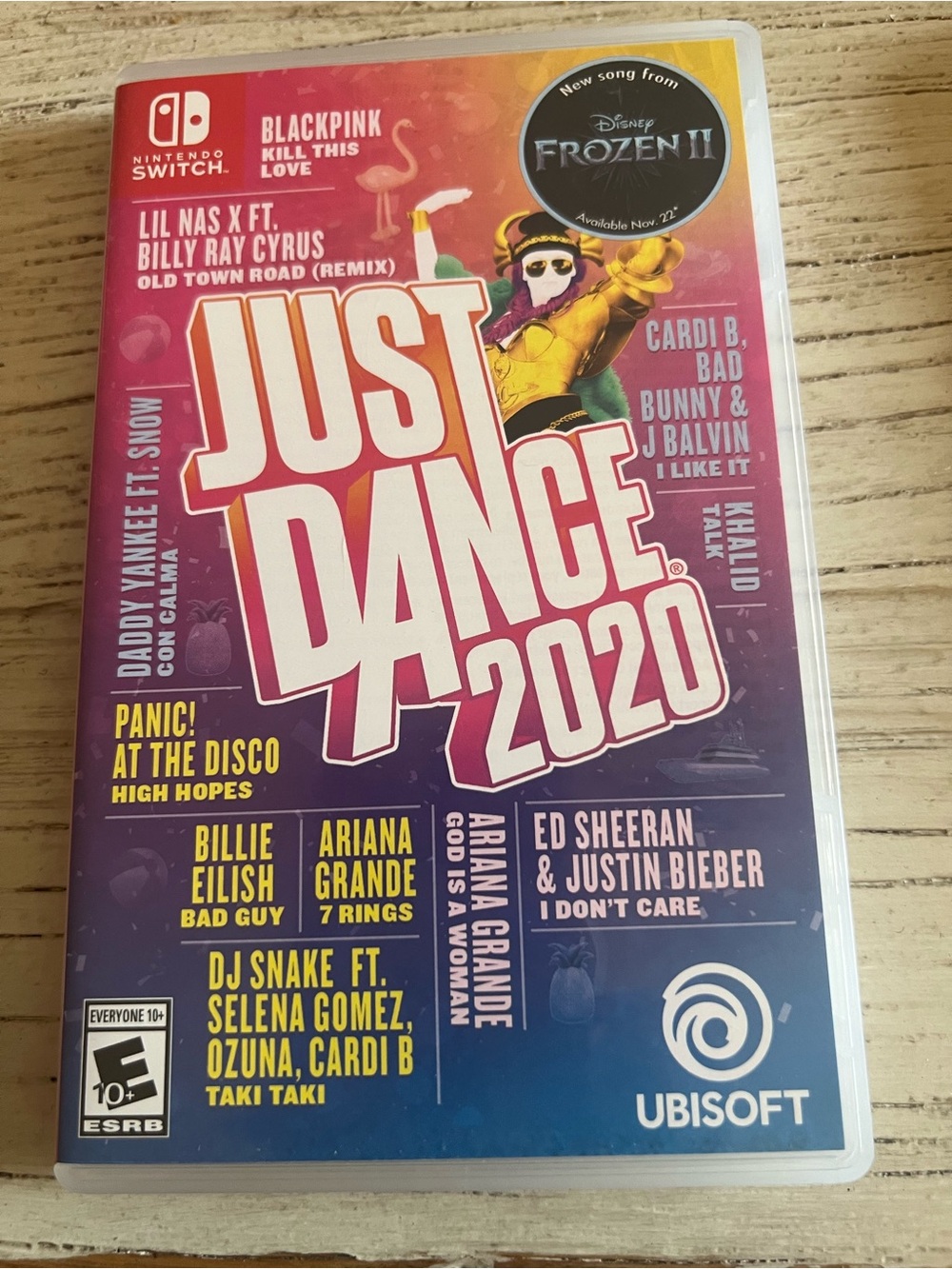 Just Dance 2020 - Nintendo Switch (Ubisoft) - Pink & Purple Cover